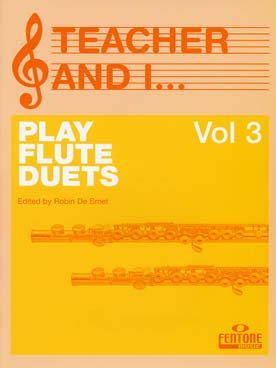 Illustration teacher and i... play flute duets v. 3 