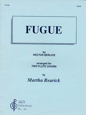 Illustration de FUGUE pour 2 ensembles de 4 flûtes