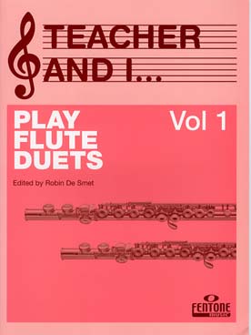 Illustration teacher and i... play flute duets v. 1