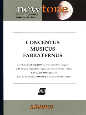 Illustration de CONCENTUS MUSICUS FABRATERNUS : œuvres de D'Anto, Di Stefano, Poce, Salvadori