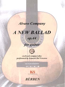 Illustration de A New ballad op. 44 avec CD