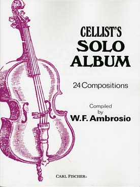 Illustration cellist's solo album