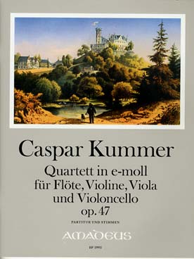 Illustration kummer quatuor op. 47 en mi min