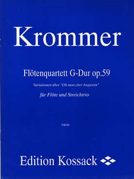 Illustration krommer quatuor op. 59 en sol maj