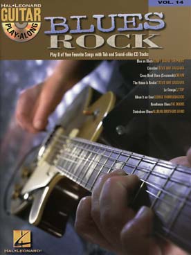 Illustration guitar play along vol. 14 : blues rock