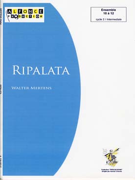 Illustration de Ripalata pour 9 percussions, piano, keyboard et basse en option