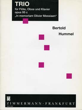 Illustration de Trio op. 95c "In memoriam Olivier Messiaen"