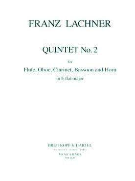 Illustration lachner quintette n° 2 en mi b maj