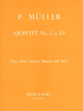 Illustration muller quintette n° 1 en mi b maj