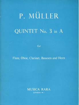 Illustration de Quintette N° 3 en la M (parties)