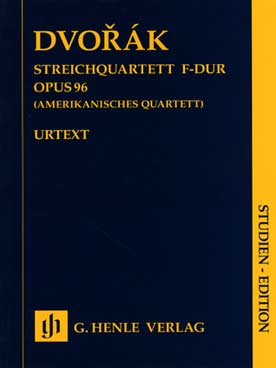 Illustration de Quatuor Américain op. 96 en fa M
