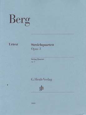 Illustration berg quatuor op. 3