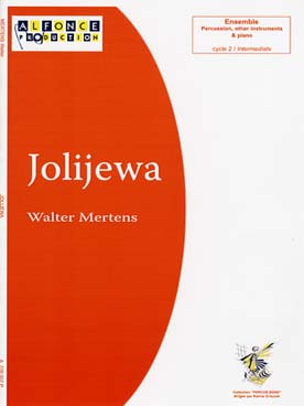 Illustration de Jolijewa pour vibraphone/violon, flûte, clarinette et piano