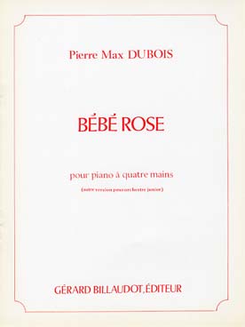 Illustration de Bébé rose pour piano à 4 et 6 mains