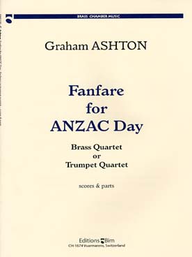 Illustration ashton fanfare for anzac day