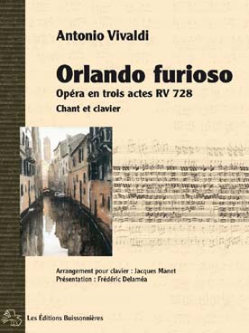 Illustration vivaldi orlando furioso, opera