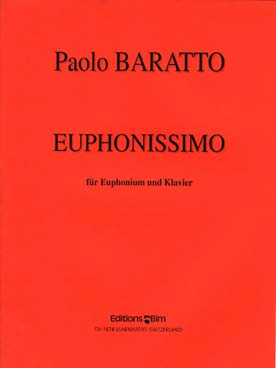 Illustration de Euphonissimo pour euphonium et piano