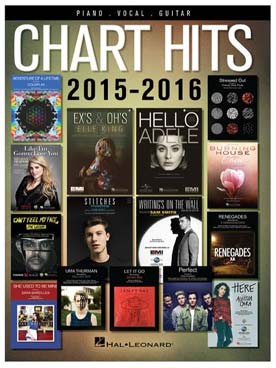 Illustration de CHART HITS OF 2015-2016 (P/V/G)