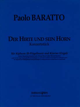 Illustration baratto der hirte and sein horn