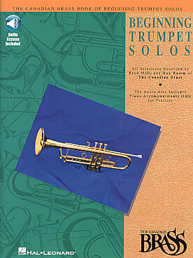 Illustration de CANADIAN BRASS BOOK OF BEGINNING SOLOS - Trumpet