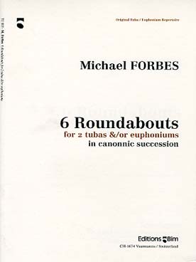 Illustration de 6 Roundabouts pour 2 tubas et/ou 2 euphoniums
