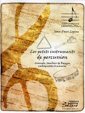 Illustration lepine petits instruments de percussion