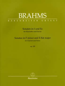 Illustration brahms sonates op. 120 n° 1 et 2