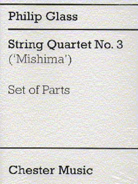 Illustration de Quatuor à cordes N° 3 : Mishima - Parties