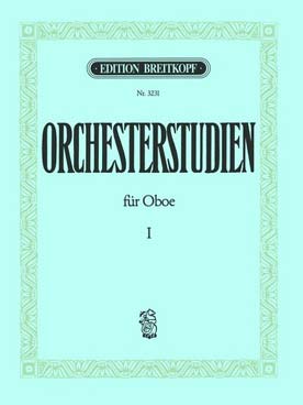 Illustration orchestral studies for oboe vol. 1