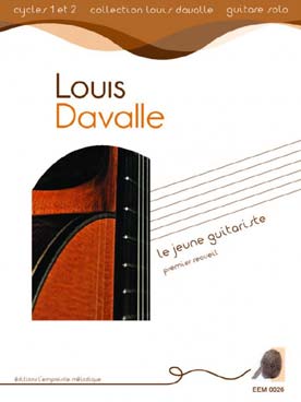 Illustration de Le Jeune guitariste - 1er recueil : 11 pièces pour les 2 premiers cycles
