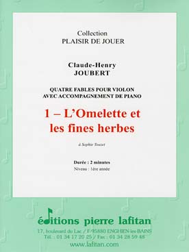 Illustration de L'Omelette et les fines herbes des 4 Fables