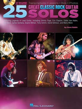 Illustration de 25 Great classic rock guitar solos 