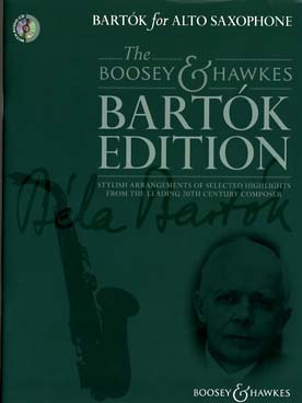 Illustration bartok for alto saxophone : 25 pieces