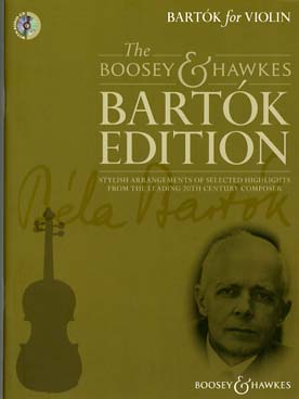 Illustration bartok for violin : 29 pieces (davies)