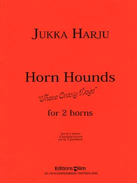 Illustration harju horn hounds "those crazy dogs"