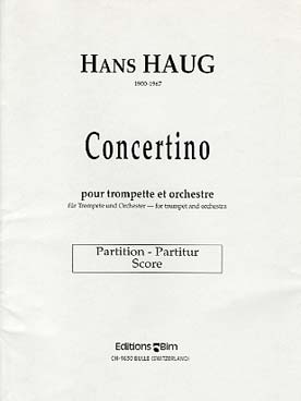 Illustration de Concertino pour trompette et orchestre