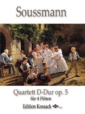 Illustration soussmann quatuor op. 5 en re maj