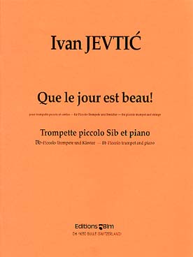 Illustration de Que le joueur est beau! pour trompette piccolo si b et piano   