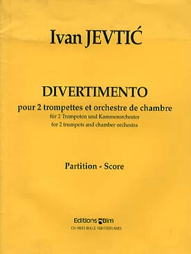 Illustration de Divertimento pour 2 trompettes en do et orchestre de chambre