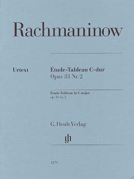 Illustration rachmaninov etude tableau op. 33/2