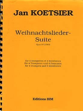 Illustration koetsier weihnachtslieder-suite op. 97