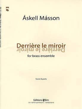 Illustration masson derriere le miroir