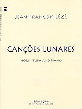 Illustration de Cançoes lunares pour cor, tuba et piano