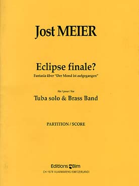 Illustration de Éclipse finale ? pour tuba solo et brass band