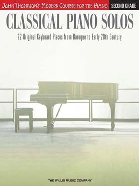 Illustration classical piano solos 2nd grade