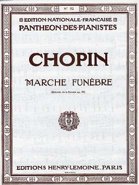 Illustration de Marche funèbre extrait de la Sonate op. 35   