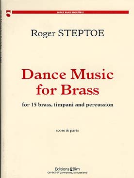 Illustration de Dance music for brass pour 15 cuivres, timbales et percussion