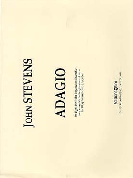 Illustration de Adagio pour ensemble de 8 euphoniums et tubas