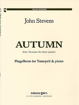 Illustration de Autumn pour bugle (ou trompette) et piano   