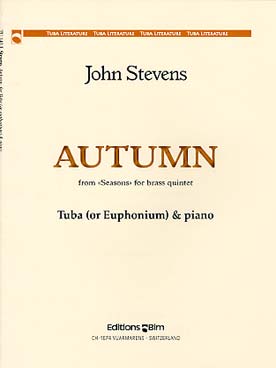 Illustration de Autumn pour tuba (ou euphonium) et piano